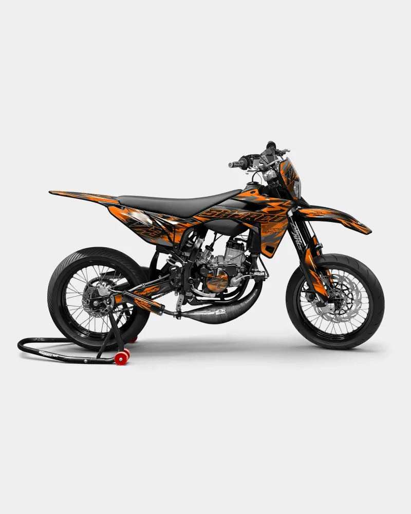 ZÉPHYR - Decoratieset SHERCO 50cc - Oranje