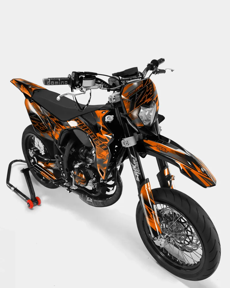 ZÉPHYR - Decoratieset SHERCO 50cc - Oranje