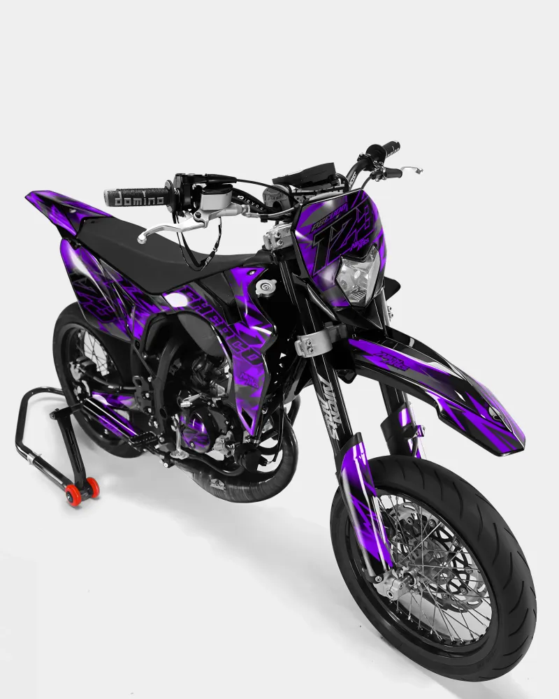 ZÉPHYR - Decoratieset SHERCO 50cc - Paars