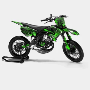 ZÉPHYR - Decoratieset YAMAHA DT 50cc - Groen