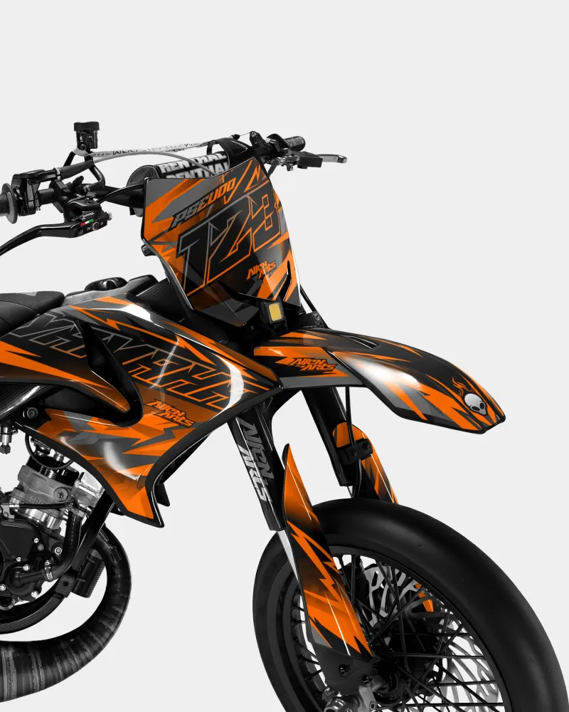 ZÉPHYR - Decoratieset YAMAHA DT 50cc - Oranje