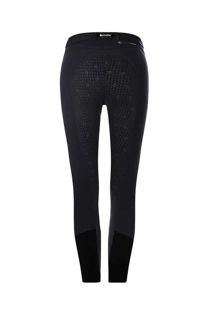 CavalCaja Grip Women's Full Seat Breeches Black 14 Lengte