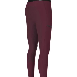 Gia Grip Athleisure II Full Seat Breeches Women Dark Red 14 Hoog