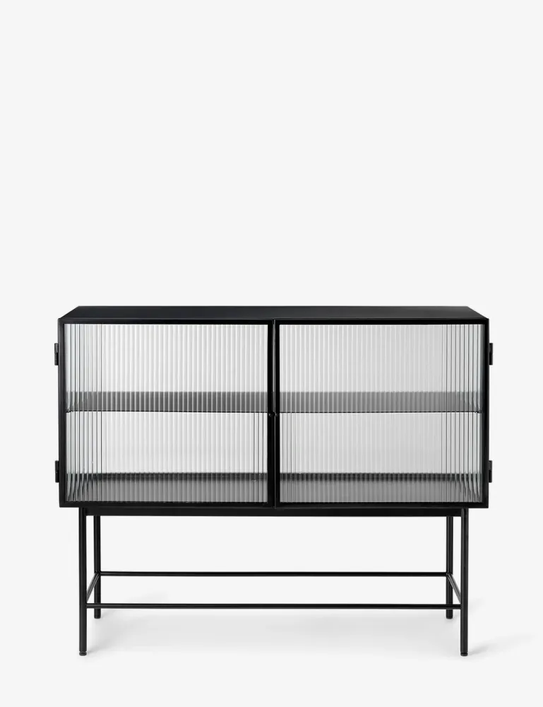 HAZE SIDEBOARD REEDED RAVENZWART