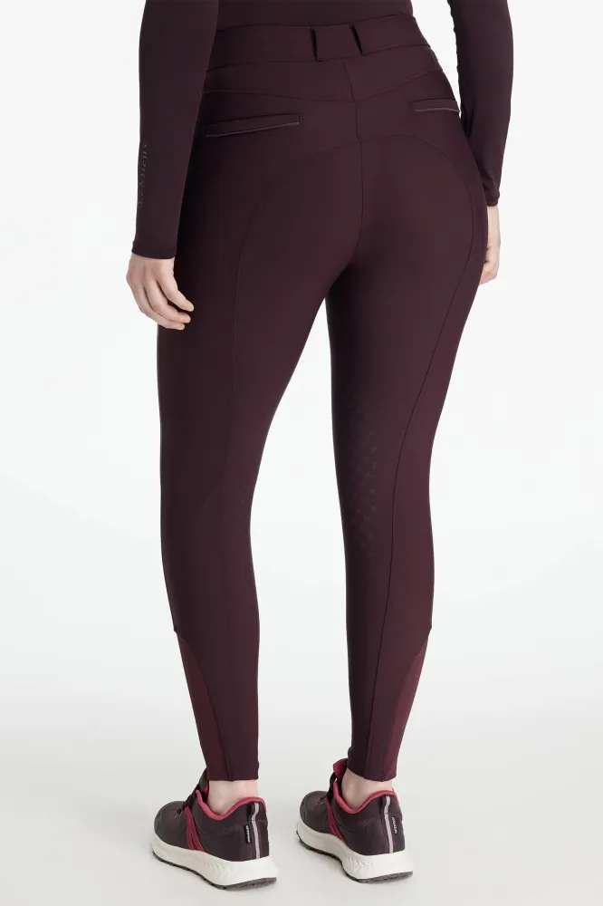Isabelle Women´s Full Seat Breeches Damson 14