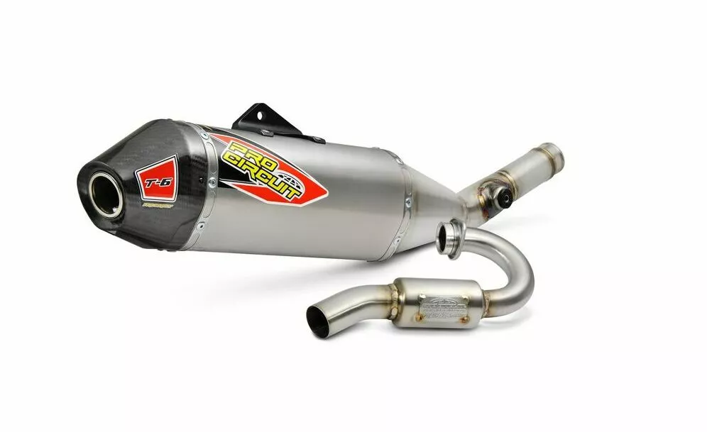 Professionele Klasse Escape T-6 SS/TI/CF Para Kawasaki KX250 '25-