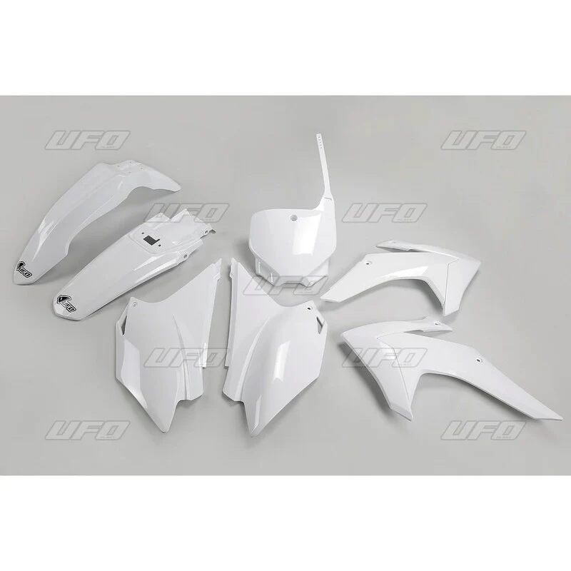 Tankdop Kit plástica completo UFO Honda color blanco HOKIT118-041