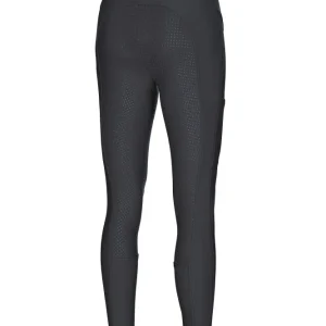 Tessa Grip Women's Full Seat Breeches Dark Grey 12 met eenvoudige klikmontage