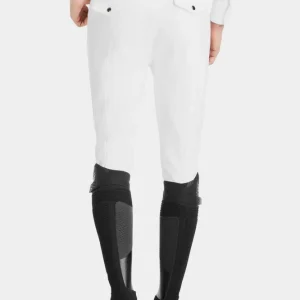 Wiel X-Grip Men's Full Seat Breeches Sneeuwwit S