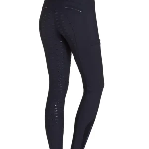 Winter Heather Women's Full Seat Breeches Turquoise Zeeblauw 8 met bescherming tegen weersinvloeden