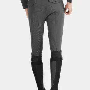 X-Grip Men's Full Seat Breeches Grey M