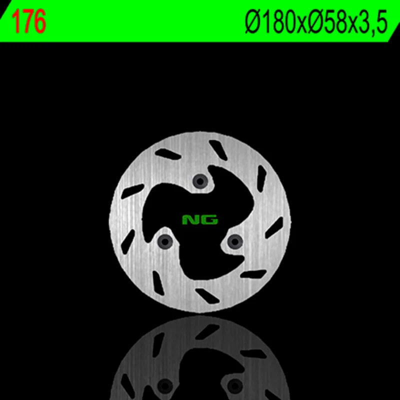 Disco de freno NG 176 Ø180 x Ø58 x 3.5