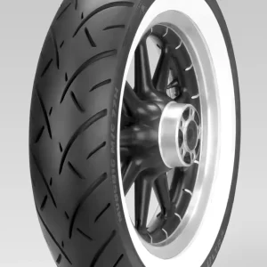 Neumático Trasero Banda Blanca Para Harley-Davidson Metzeler MU85B16 77H