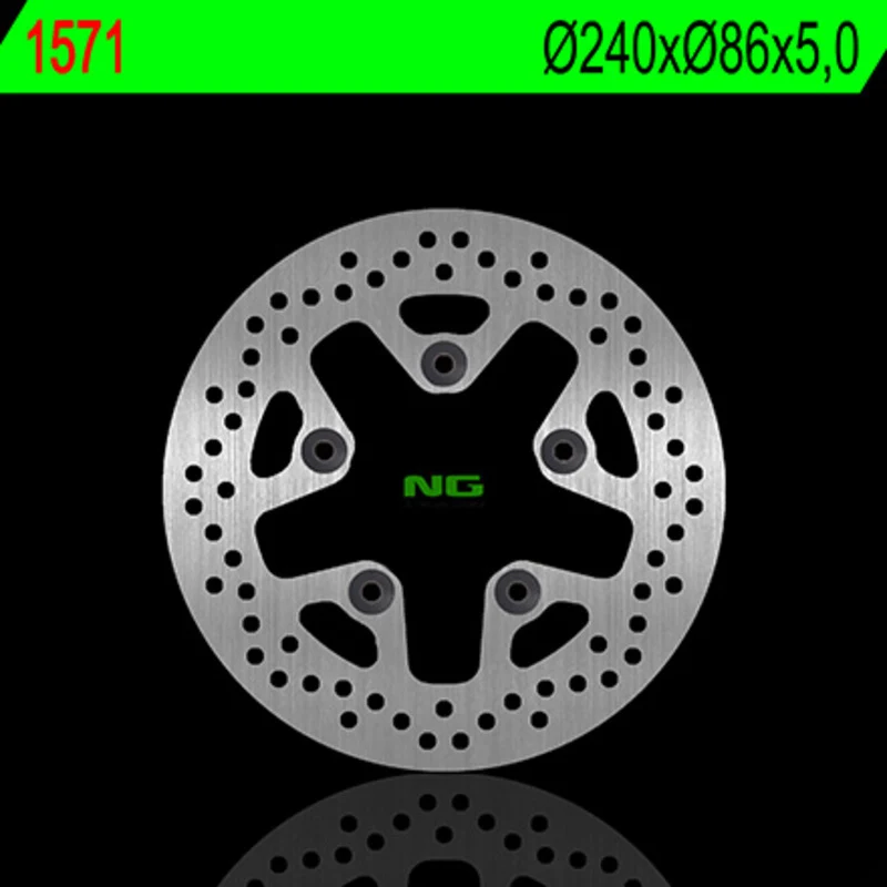 Versterkte Disco de freno NG 1571 240 x 86 x 5,0