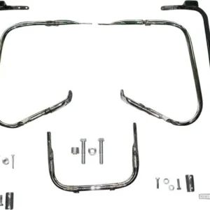Wide Tire Swingarm Saddlebag Support Bracket Chroom Harley-Davidson
