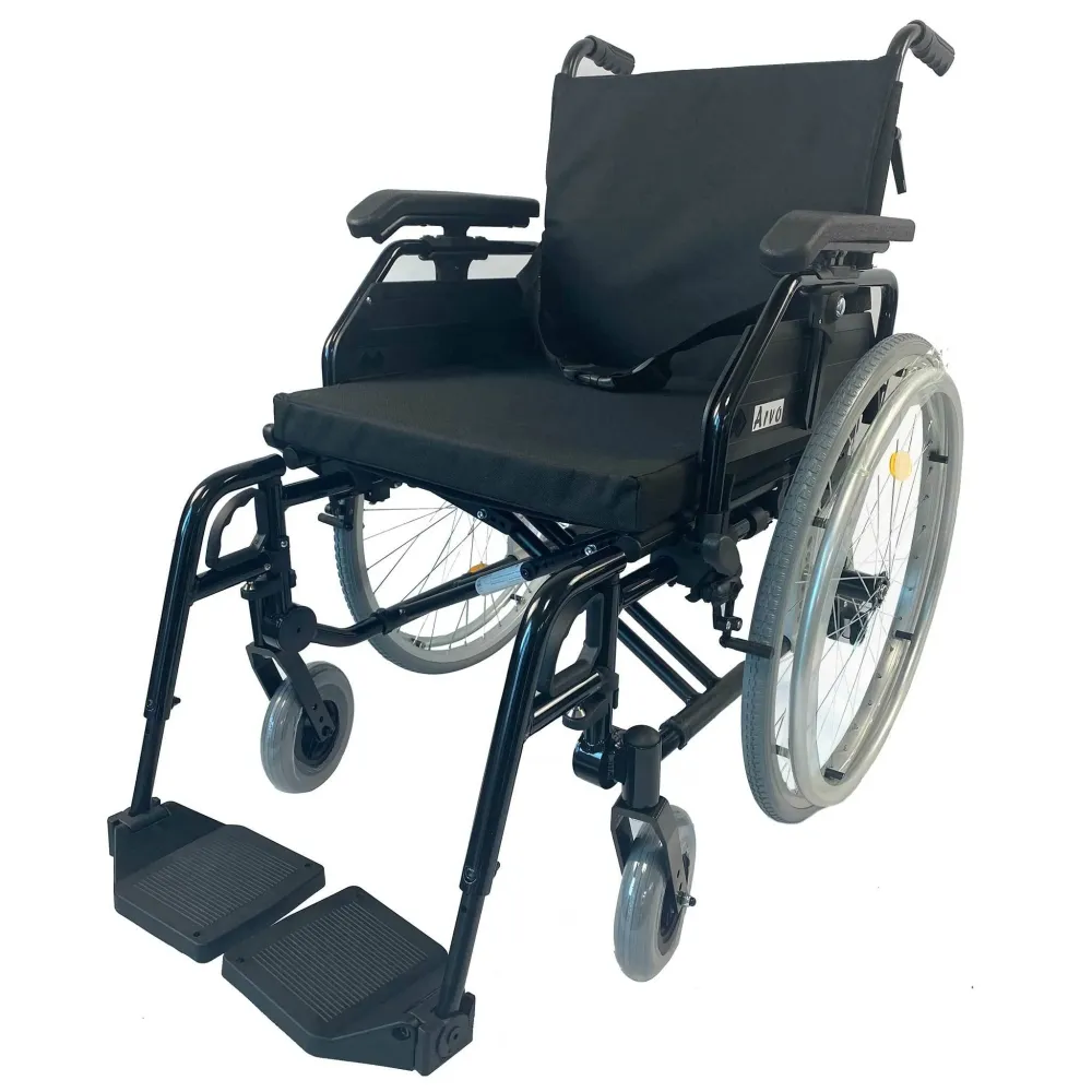 Arvo Wheelchair Premium, ravenzwart compatible met 95% van Accu's