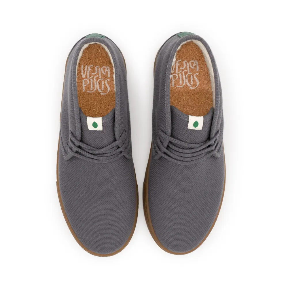Vegan winter bootie grijs PYT012 36
