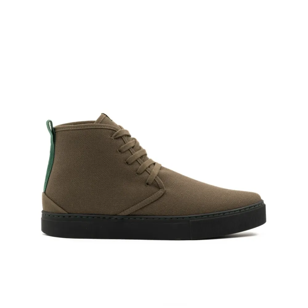 Vegan winter bootie kaki WAT005 voor Preventief Gebruik 36