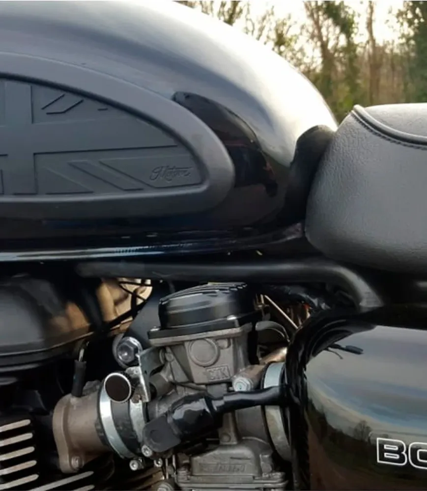 Black Injection Caps Triumph