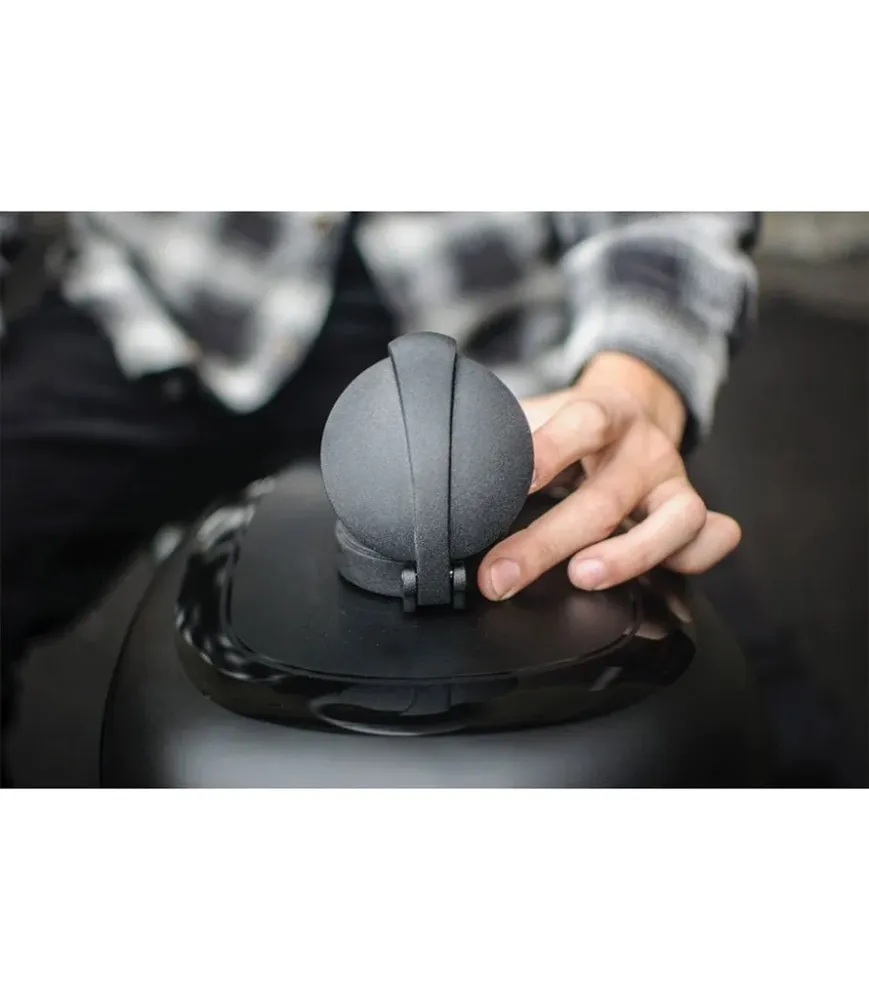 Monza Tank Cap Triumph - Koolzwart