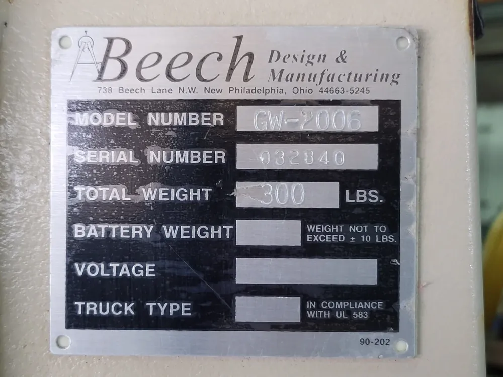 1000 lbs Lift Truck GW-2006