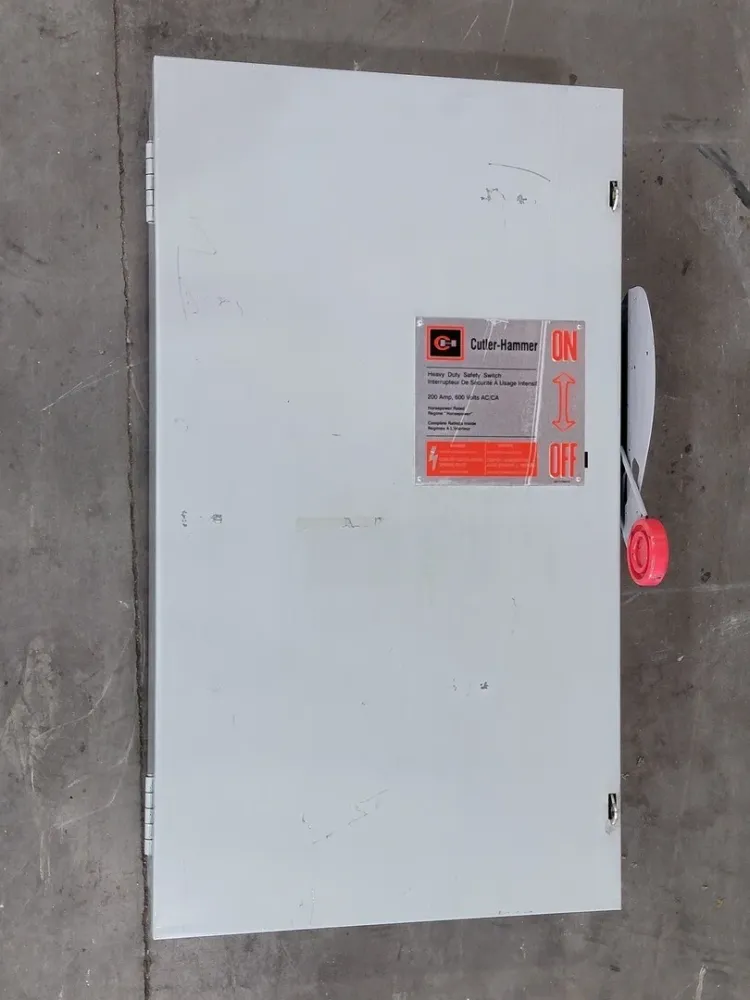 200 Amp, 600 V Non-Fused Heavy Duty Safety Switch 1HD364NF