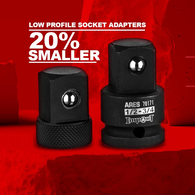 ARES 70198 - Low Profile Adapter Set met 2 Jaar Garantie