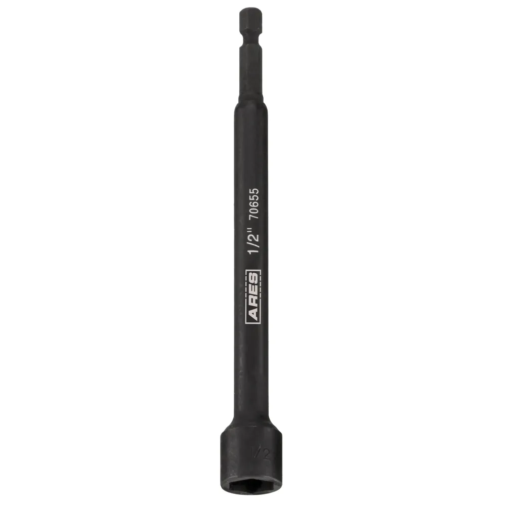 ARES 70655 - 1/2" Magnetic Impact Nut Driver | Snelle Levering
