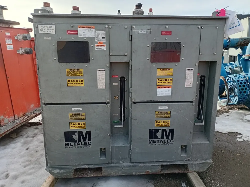E-Gemarkeerd 4160 Volts 600 Amp High Voltage Switch 122-5-DDM1