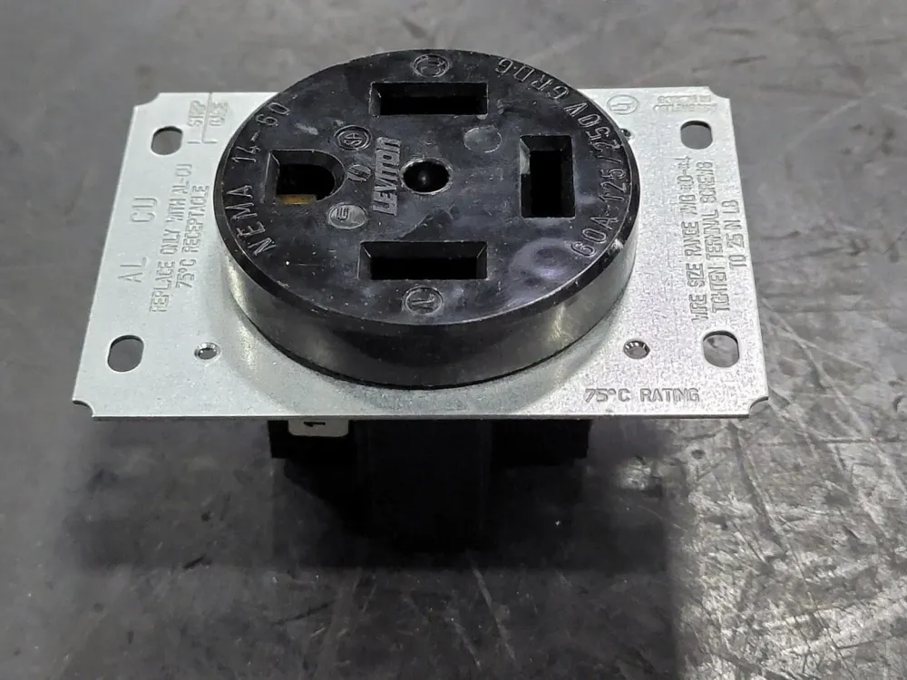 Industrieel Sterk 60A, 125/250V Flush Mount Receptacle 9460