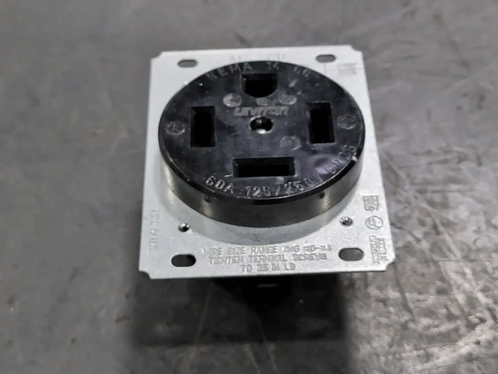 Industrieel Sterk 60A, 125/250V Flush Mount Receptacle 9460