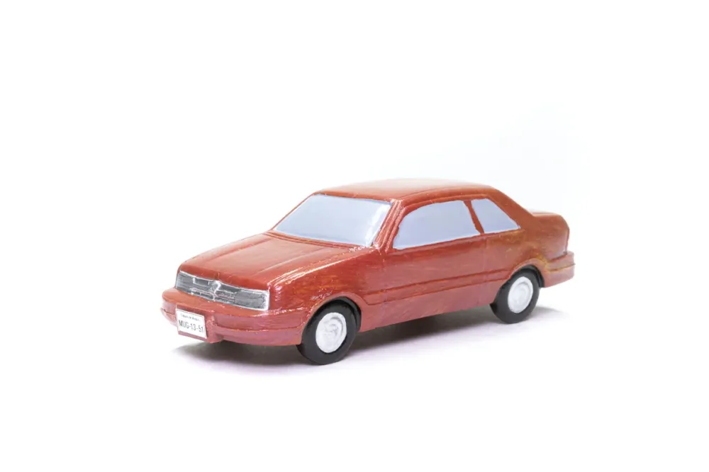 Industrieel Sterk COCHE Chrysler Shadow 1987 Azul