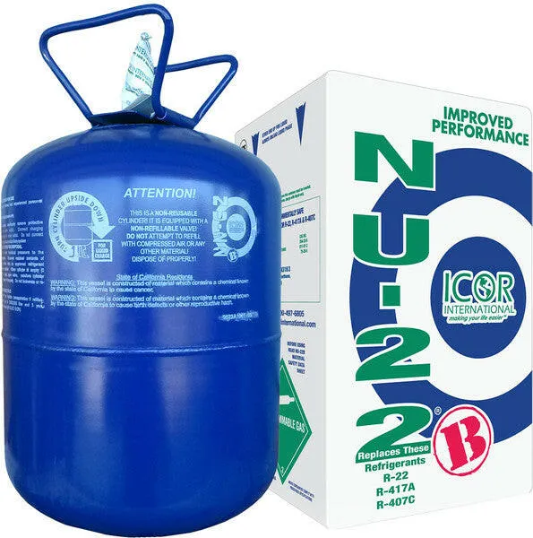 Professioneel Grade NU-22 Freon Cylinder Refrigerant - 25Lbs