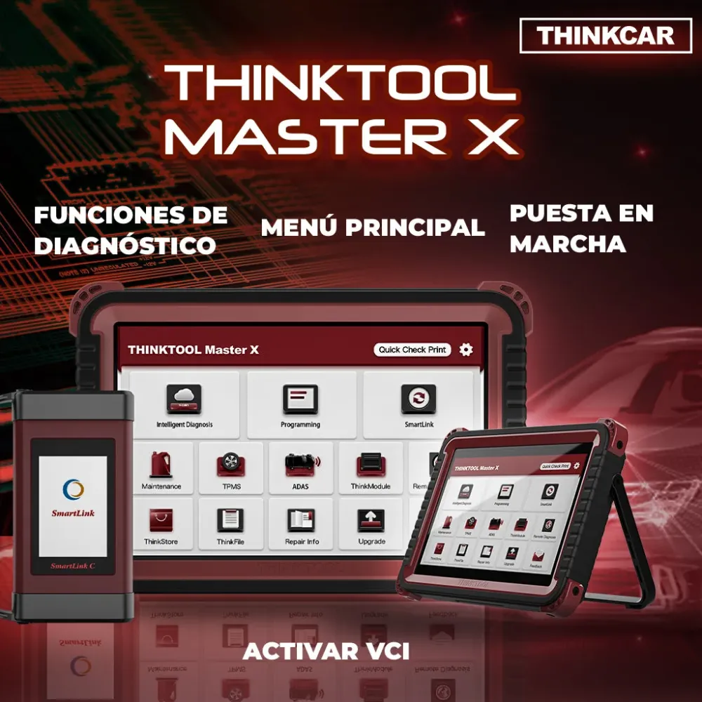 Thinkcar: THINKTOOL MASTER X - Directe Montage